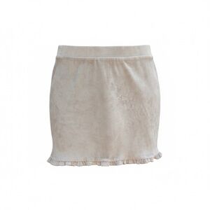 Double Zero Tan Soft Mini Skirt